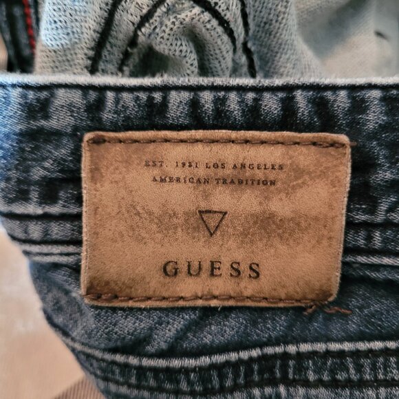 GUESS Men's Slim Taper Stretch Denim - Picture 2 of 7